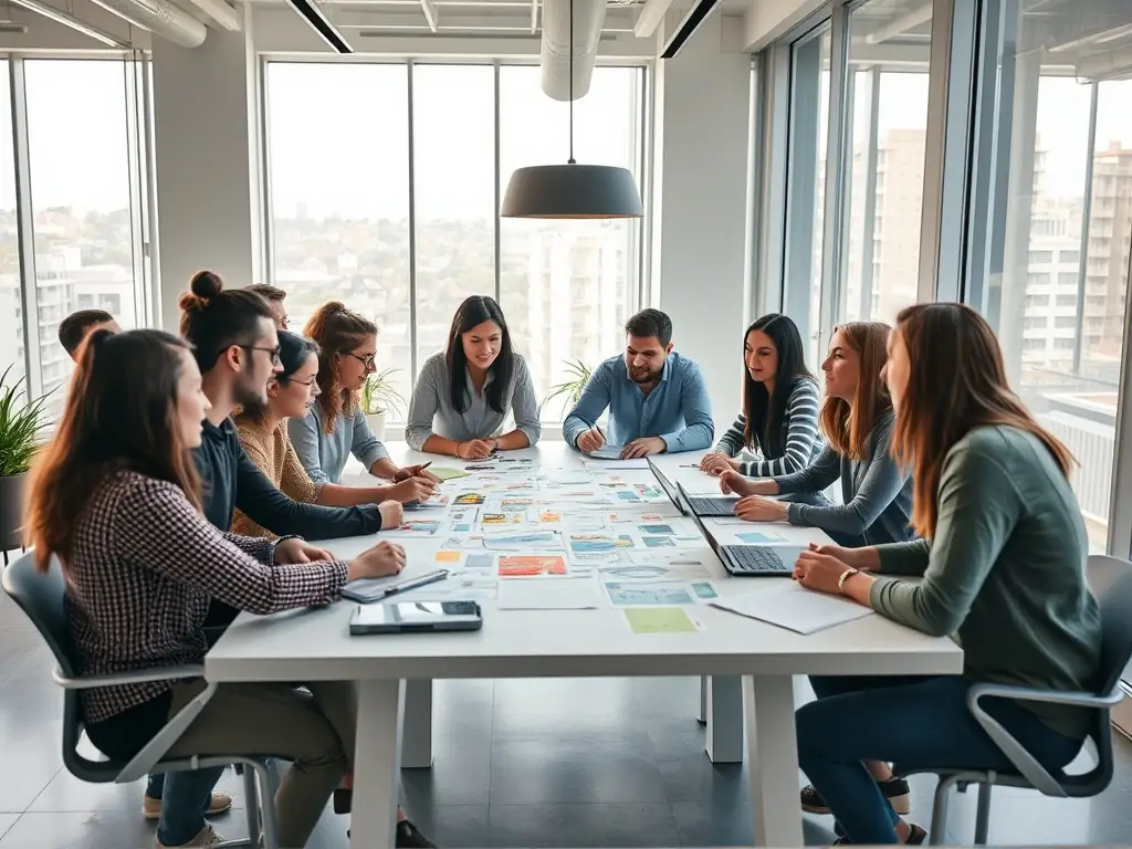An image depicting a team of engineers and designers working on a custom vape product, emphasizing the OEM/ODM service and customizable solutions.